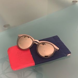 Le Specs No Smirking Gold polarized sunglasses